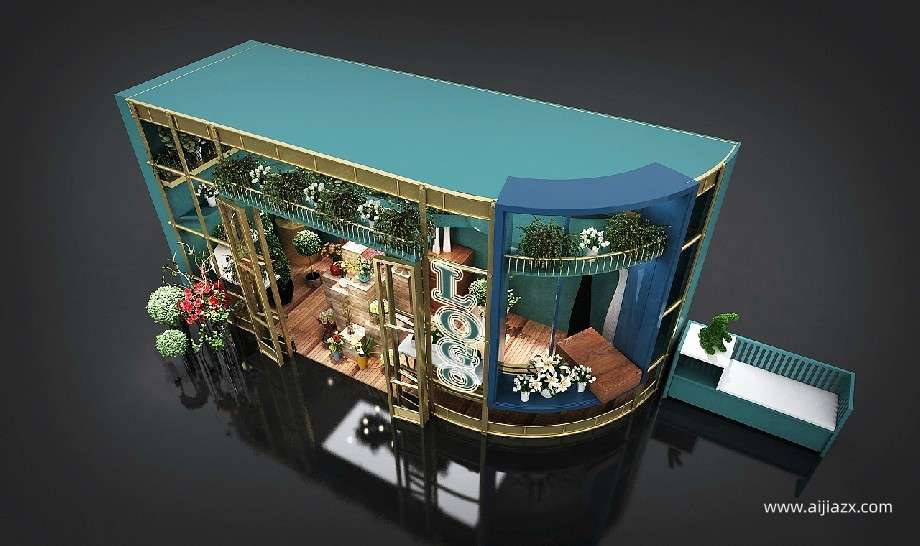 　　鄭州花店裝修設(shè)計攻略，人氣花店如何裝修打造
