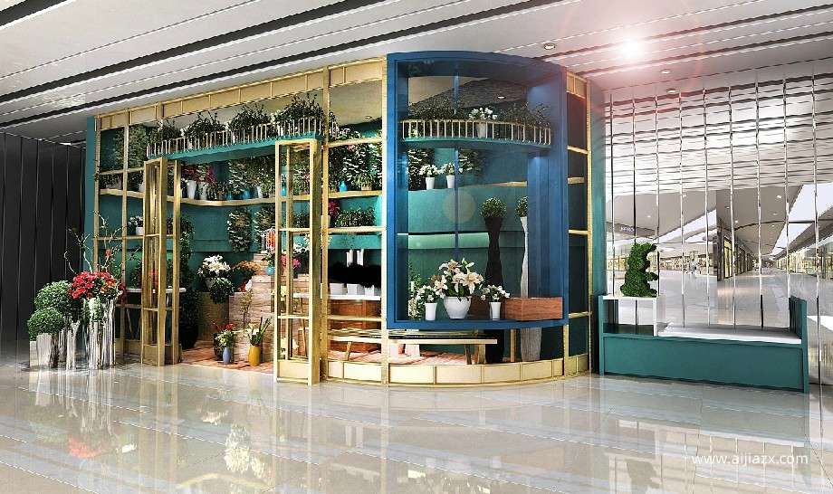 　　鄭州花店裝修設(shè)計攻略，人氣花店如何裝修打造
