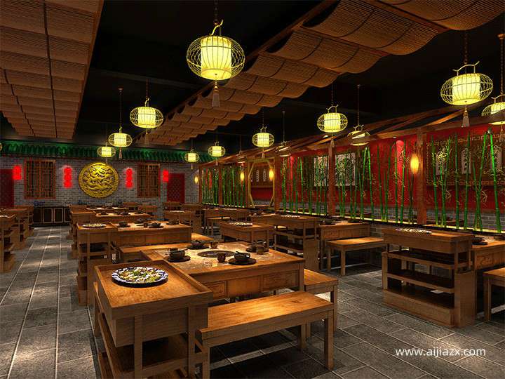 鄭州火鍋店裝修設(shè)計說明，火鍋店裝修設(shè)計規(guī)范