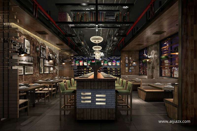 火鍋店裝修設(shè)計方案，一套完整的火鍋店設(shè)計方案
