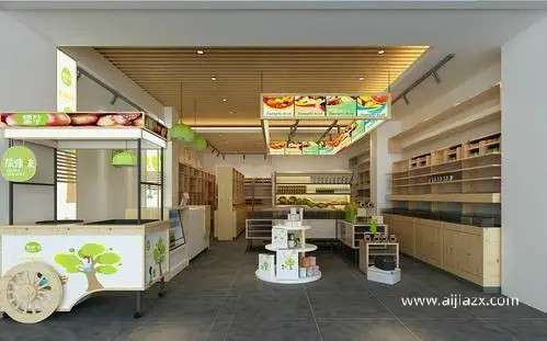 鄭州干果店設(shè)計，干果專賣店裝修設(shè)計要點