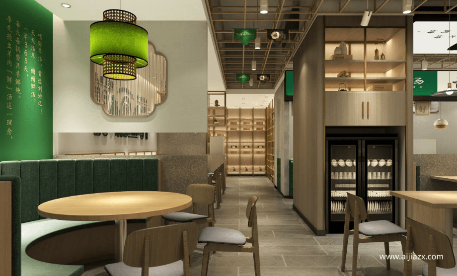 鄭州開(kāi)羊肉湯店鋪裝修設(shè)計(jì)費(fèi)用一平米多少錢