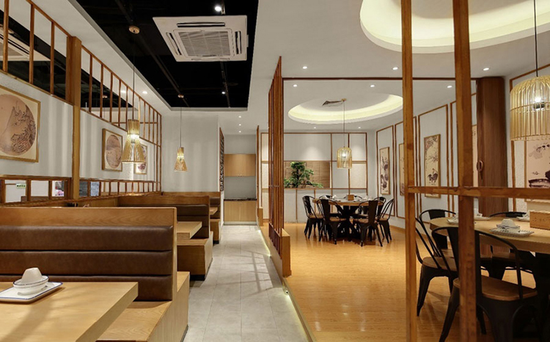中式餐廳設(shè)計的家具配飾